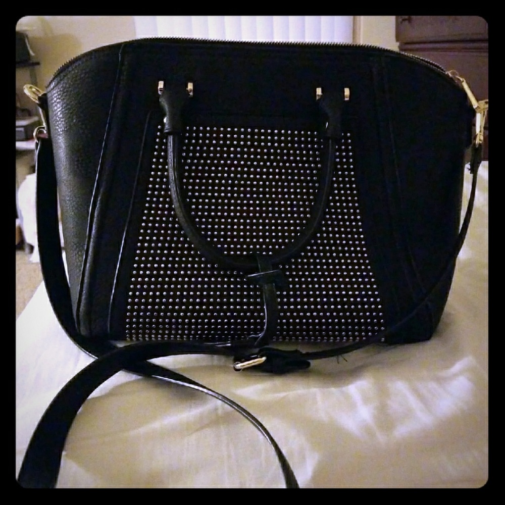 Large bowling bag style handbag